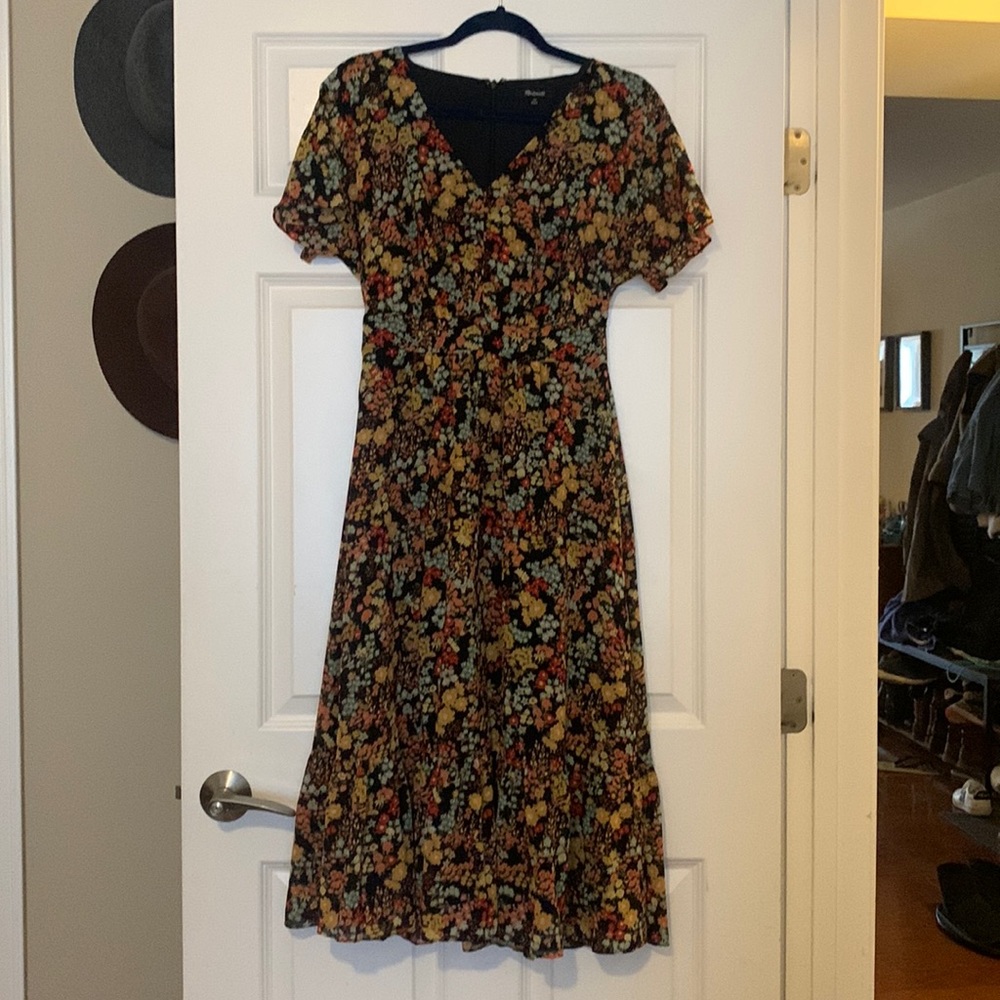 Madewell Floral Dress NWOT